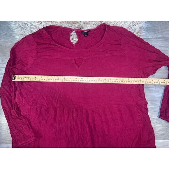 Torrid Women's Rayon Shirt - Picture 7 of 10